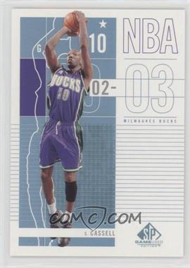 2002-03 SP Game Used Edition - [Base] #55 - Sam Cassell