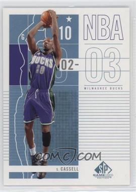 2002-03 SP Game Used Edition - [Base] #55 - Sam Cassell