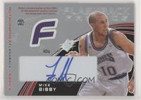 Flashback Fabrics Autographs - Mike Bibby