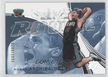 2002-03 SPx - [Base] #149 - Rookies Level 3 - Robert Archibald /2999