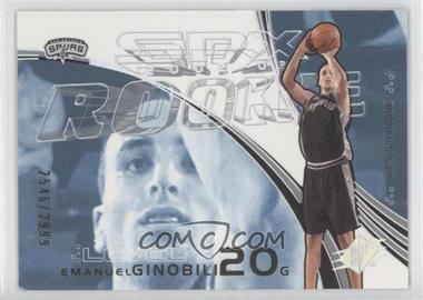 2002-03 SPx - [Base] #155 - Rookies Level 3 - Emanuel Ginobili /2999