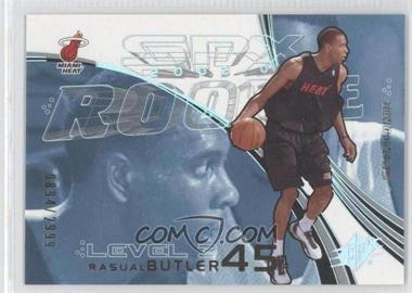 2002-03 SPx - [Base] #157 - Rookies Level 3 - Rasual Butler /2999