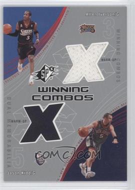 2002-03 SPx - Winning Combos #AI/JK - Allen Iverson, Jason Kidd