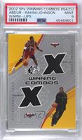 Shareef Abdur-Rahim, DerMarr Johnson [PSA 9 MINT]