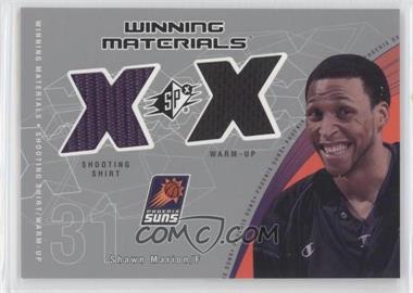 2002-03 SPx - Winning Materials #SH-W - Shawn Marion