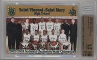 St. Vincent - St. Mary Fighting Irish Team (Green Text) [BGS 9.5 GEM&…
