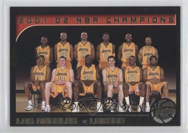 2002-03 Topps - [Base] - Black #184 - Los Angeles Lakers Team /500