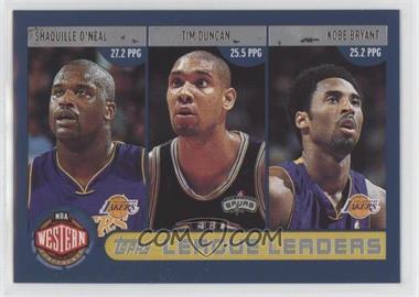 2002-03 Topps - [Base] #179 - Shaquille O'Neal, Tim Duncan, Kobe Bryant, Allen Iverson, Paul Pierce, Tracy McGrady [EX to NM]