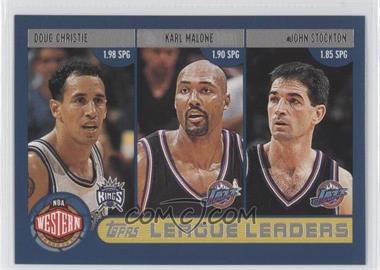 2002-03 Topps - [Base] #182 - Doug Christie, Karl Malone, Allen Iverson, Ron Artest, Jason Kidd, John Stockton