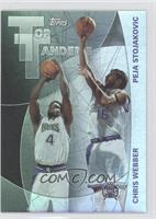 Chris Webber, Peja Stojakovic