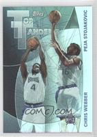 Chris Webber, Peja Stojakovic