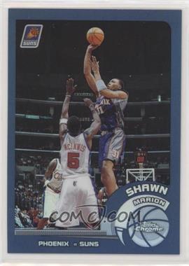 2002-03 Topps Chrome - [Base] - Refractor #116 - Shawn Marion