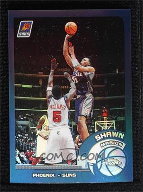 2002-03 Topps Chrome - [Base] - Refractor #116 - Shawn Marion