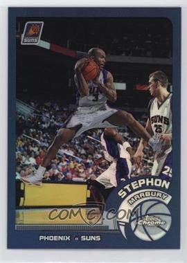 2002-03 Topps Chrome - [Base] - Refractor #14 - Stephon Marbury