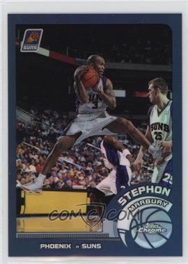 2002-03 Topps Chrome - [Base] - Refractor #14 - Stephon Marbury