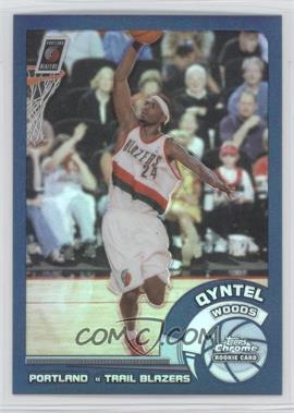 2002-03 Topps Chrome - [Base] - Refractor #140 - Qyntel Woods