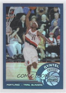 2002-03 Topps Chrome - [Base] - Refractor #140 - Qyntel Woods