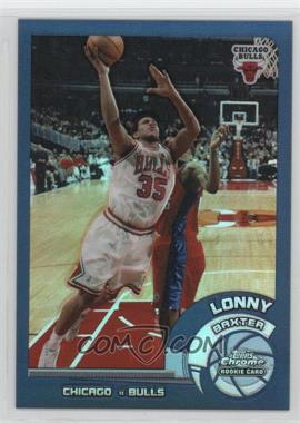 2002-03 Topps Chrome - [Base] - Refractor #141 - Lonny Baxter