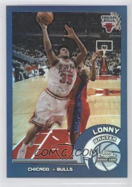 2002-03 Topps Chrome - [Base] - Refractor #141 - Lonny Baxter