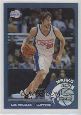 2002-03 Topps Chrome - [Base] - Refractor #154.1 - Marko Jaric (English Language Back)