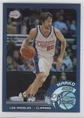 2002-03 Topps Chrome - [Base] - Refractor #154.1 - Marko Jaric (English Language Back)