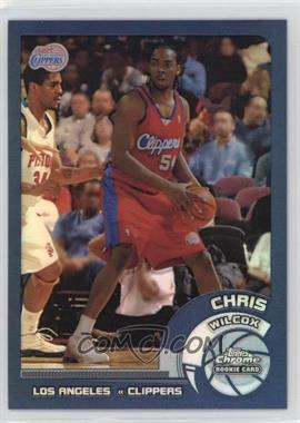 2002-03 Topps Chrome - [Base] - Refractor #162 - Chris Wilcox