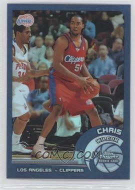 2002-03 Topps Chrome - [Base] - Refractor #162 - Chris Wilcox