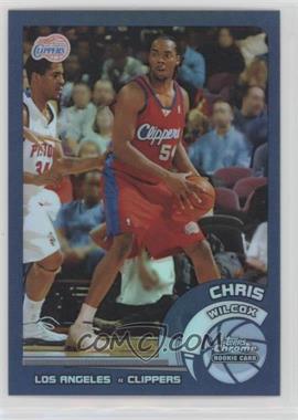 2002-03 Topps Chrome - [Base] - Refractor #162 - Chris Wilcox