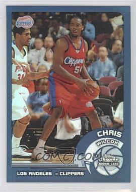 2002-03 Topps Chrome - [Base] - Refractor #162 - Chris Wilcox