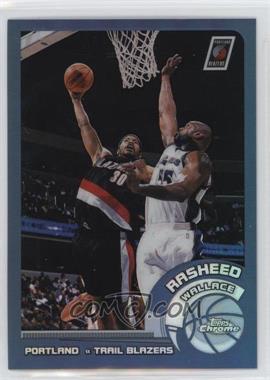 2002-03 Topps Chrome - [Base] - Refractor #5 - Rasheed Wallace