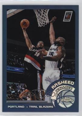 2002-03 Topps Chrome - [Base] - Refractor #5 - Rasheed Wallace