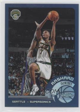 2002-03 Topps Chrome - [Base] - Refractor #8 - Rashard Lewis