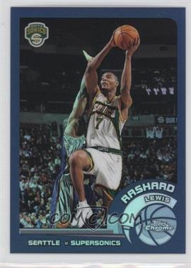 2002-03 Topps Chrome - [Base] - Refractor #8 - Rashard Lewis