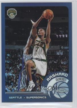 2002-03 Topps Chrome - [Base] - Refractor #8 - Rashard Lewis