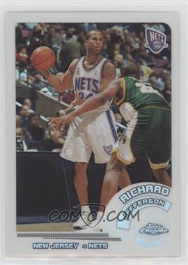 2002-03 Topps Chrome - [Base] - White Border Refractor #41 - Richard Jefferson /249