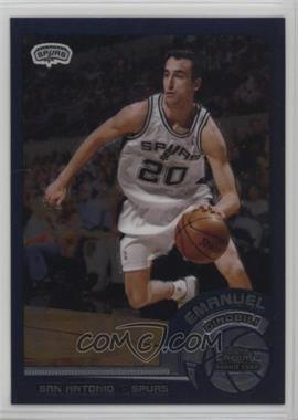 2002-03 Topps Chrome - [Base] #124.1 - Emanuel Ginobili (English Language Back)