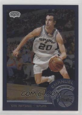 2002-03 Topps Chrome - [Base] #124.2 - Emanuel Ginobili (Foreign Language Back)