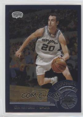 2002-03 Topps Chrome - [Base] #124.2 - Emanuel Ginobili (Foreign Language Back)