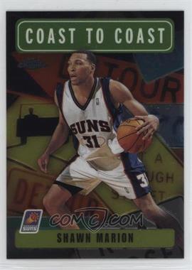 2002-03 Topps Chrome - Coast to Coast #CC13 - Shawn Marion [EX to NM]