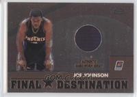 Joe Johnson (Uncorrected Error: Marked as Refractor on back)