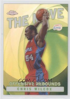 2002-03 Topps Chrome - The Move - Refractor #TM16 - Chris Wilcox