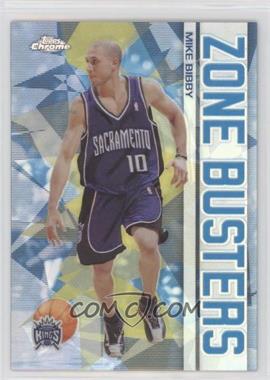2002-03 Topps Chrome - Zone Busters - Refractor #ZB9 - Mike Bibby