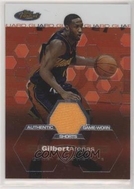 2002-03 Topps Finest - [Base] #123 - Game-Worn Shorts - Gilbert Arenas /999