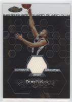 Game-Worn Jersey - Tony Parker #/999