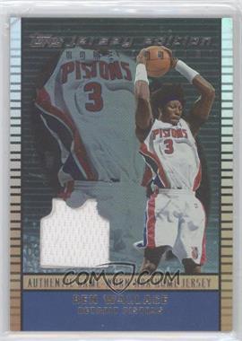 2002-03 Topps Jersey Edition - [Base] - Copper #je BWA - Ben Wallace /299