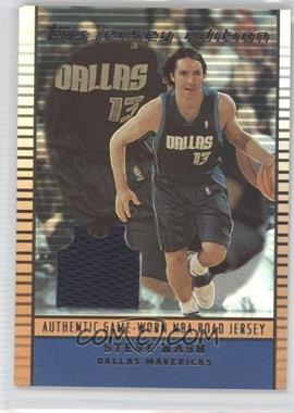 2002-03 Topps Jersey Edition - [Base] - Copper #je SN - Steve Nash /299