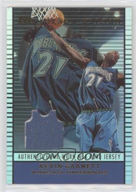 2002-03 Topps Jersey Edition - [Base] #je KG - Kevin Garnett