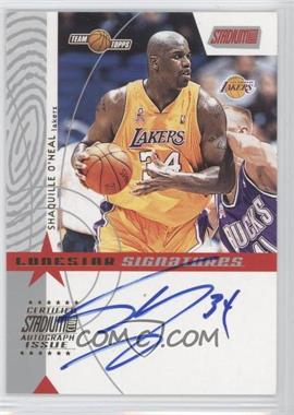 2002-03 Topps Stadium Club - Lone Star Signatures #LS-SO - Shaquille O'Neal /1000