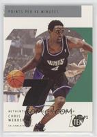 Chris Webber #/1,500