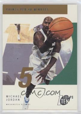 2002-03 Topps Ten - [Base] - Leader Board #15 - Michael Jordan
